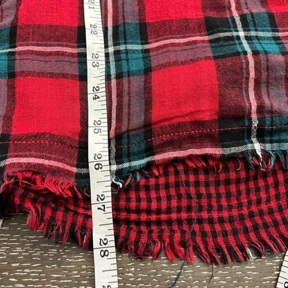 Umgee Cozy Button Down Plaid Flannel - image 7